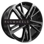 Диски Khomen Wheels 8x18/5x114,3 ET40 D66,6 KHW1815 (Haval Dargo) Black-FP