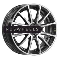 Диски КИК 5,5x14/4x100 ET40 D56,6 Квант (КС960) Алмаз черный Диски КИК 5,5x14/4x100 ET40 D56,6 Квант (КС960) Алмаз черный