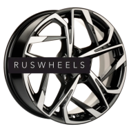 Диски Khomen Wheels 7x17/5x114,3 ET48,5 D67,1 KHW1716 (Sportage) Black-FP Диски Khomen Wheels 7x17/5x114,3 ET48,5 D67,1 KHW1716 (Sportage) Black-FP