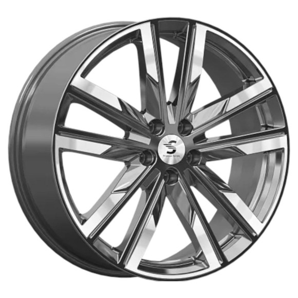 Диски СКАД Premium 8,0\R20 5*108 ET46 d63.35 Diamond gloss graphite