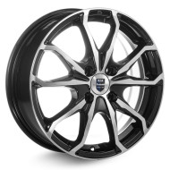 Диски КиК 6,0\R16 4*100 ET40 d67.1 Алмаз черный Диски КиК 6,0\R16 4*100 ET40 d67.1 Алмаз черный