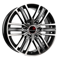 Диски Вектор 7.5\R18 6*139.7 ET25 d106.1 Алмаз черный