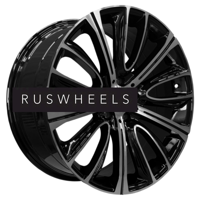 Диски PDW 8,5x18/5x112 ET30 D66,6 5241 Gloss Black Machine Face (PDW)