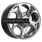 Диски КИК 7x16/5x139,7 ET35 D108,5 Линкс (КС1057) Дарк платинум