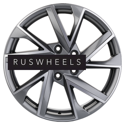 Диски Khomen Wheels 7x17/5x114,3 ET40 D66,1 KHW1714 (Qashqai) Gray-FP