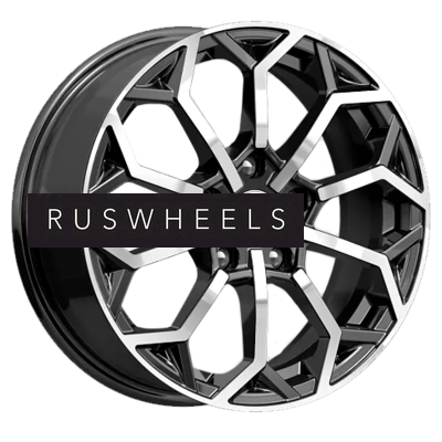 Диски iFree 6,5x16/5x110 ET37 D65,1 Спейс-Нидл (КС1000) Блэк Джек