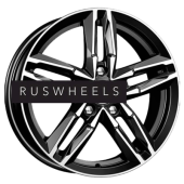 Диски КИК 6x16/5x110 ET44 D65,1 Sayan (КС731M) Алмаз черный Диски КИК 6x16/5x110 ET44 D65,1 Sayan (КС731M) Алмаз черный