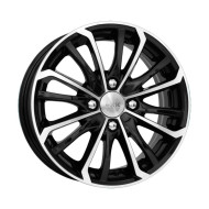 Диски КиК 5.5\R14 4*98 ET35 d58.5 Алмаз черный