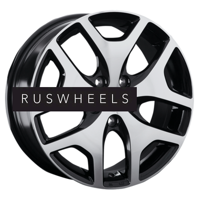 Диски Replay 7x17/5x114,3 ET55 D56,1 SB43 BKF (конус, C570)