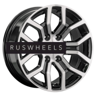 Диски LS 9x18/6x139,7 ET25 D106,1 1367 BKF (конус)