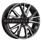 Диски КИК 6,5x18/5x114,3 ET34 D66,6 Кайлас (КС1054) Алмаз черный