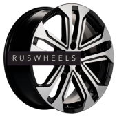 Диски Khomen Wheels 7x18/5x108 ET33 D60,1 KHW1803 (OMODA C5) Black-FP