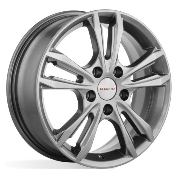 Диски КиК  Samara (КС866)  6,0\R16 4*100 ET50  d60,1  Дарк платинум  [r77286]