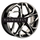Диски Khomen Wheels 7x17/5x108 ET50 D63,3 KHW1716 (Kuga/Focus) Black-FP