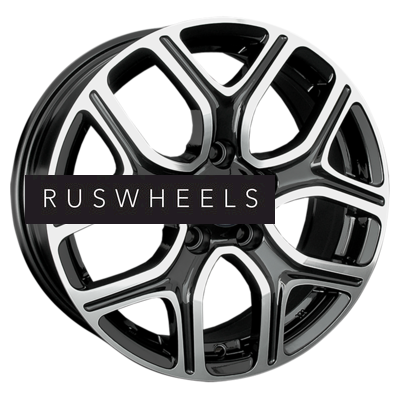 Диски Replay 7x18/5x114,3 ET40 D66,1 NS288 BKF (конус, C570)