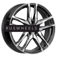 Диски iFree 6,5x18/5x114,3 ET35 D67,1 Бомбей (КС1075) Блэк Джек