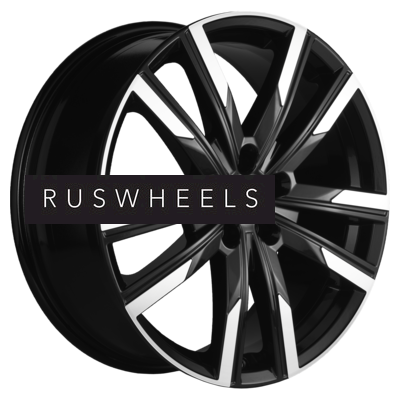 Диски Khomen Wheels 7,5x19/5x120 ET41 D59,5 KHW1905 (GAC GS8) Black-FP Диски Khomen Wheels 7,5x19/5x120 ET41 D59,5 KHW1905 (GAC GS8) Black-FP
