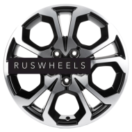 Диски Khomen Wheels 6,5x17/5x114,3 ET50 D67,1 KHW1711 (Ceed) Black-FP