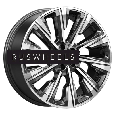 Диски КИК 7,5x19/5x108 ET49 D63,35 Галего (КС1039) Алмаз черный Диски КИК 7,5x19/5x108 ET49 D63,35 Галего (КС1039) Алмаз черный