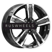 Диски K&K 6,5x16/5x112 ET42 D57,1 Оклахома (КС998) Алмаз черный Диски K&K 6,5x16/5x112 ET42 D57,1 Оклахома (КС998) Алмаз черный