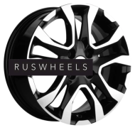 Диски Khomen Wheels 6x15/4x100 ET40 D60,1 KHW1503 (XRay) Black-FP