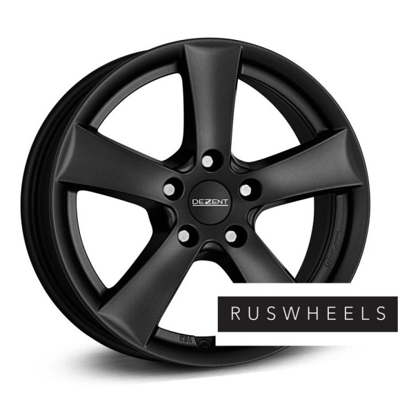 Диски Dezent R16 / 6.5J PCD 5x114.3 ЕТ 38 ЦО 67.1 TX dark