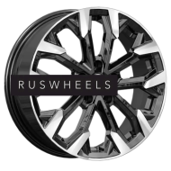 Диски КИК 6,5x17/5x114,3 ET40 D64,1 Морейн (КС1046) Алмаз черный Диски КИК 6,5x17/5x114,3 ET40 D64,1 Морейн (КС1046) Алмаз черный