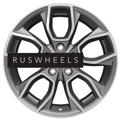 Диски Khomen Wheels 7x17/5x114,3 ET48,5 D67,1 KHW1713 (Sportage) Gray-FP Диски Khomen Wheels 7x17/5x114,3 ET48,5 D67,1 KHW1713 (Sportage) Gray-FP