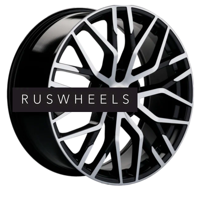 Диски Khomen Wheels 8,5x20/5x108 ET46 D63,4 KHW2005 (Tugella) Black-FP Диски Khomen Wheels 8,5x20/5x108 ET46 D63,4 KHW2005 (Tugella) Black-FP