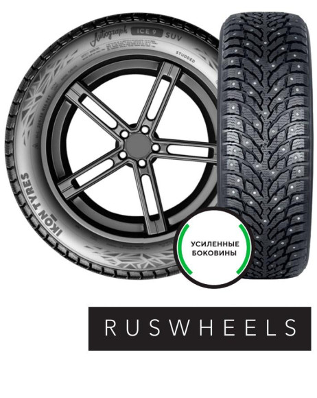 Шины Ikon 295/35 r21 Autograph Ice 9 SUV 107T Шипы