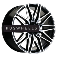 Диски Khomen Wheels 9,5x21/5x112 ET30 D66,6 KHW2103 (X5/X6/X7 доп.) Black-FP