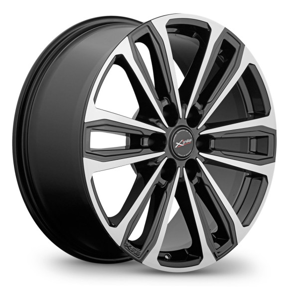 Диски Xtrike 8.5\R20 6*139.7 ET30 d77,8 BK/FP Диски Xtrike 8.5\R20 6*139.7 ET30 d77,8 BK/FP