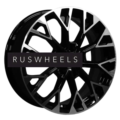 Диски Khomen Wheels 7x17/5x114,3 ET35 D66,1 KHW1718 (Nissan Juke F16 [19..24]) Black-FP