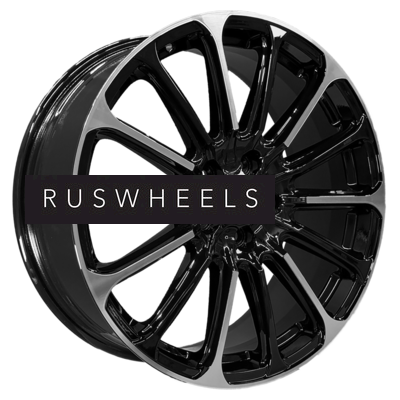 Диски Khomen Wheels 7,5x19/5x108 ET46 D63,4 KHW1910 (Geely Monjaro/Tugella) Black-FP
