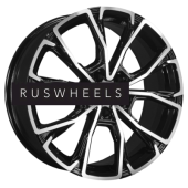 Диски Khomen Wheels 7,5x19/5x108 ET33 D60,1 KHW1907 (OMODA C5) Black-FP Диски Khomen Wheels 7,5x19/5x108 ET33 D60,1 KHW1907 (OMODA C5) Black-FP