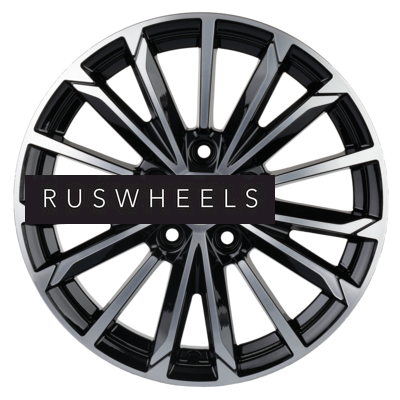 Диски Khomen Wheels 6,5x16/5x114,3 ET40 D66,1 KHW1611 (Qashqai) Black-FP