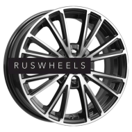 Диски КИК 6x16/4x100 ET41 D60,1 Меандр-оригинал (КС879) Алмаз черный SK Диски КИК 6x16/4x100 ET41 D60,1 Меандр-оригинал (КС879) Алмаз черный SK