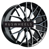 Диски INCH 9,5x21/5x112 ET31 D66,6 GA8532 Gloss Black Machined Face (ZJH)
