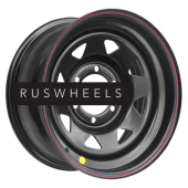 Диски ZEPP 4x4 8x16/6x139,7 ET10 D110 Toyota Nissan Х (треуг. мелкий) Черный (LTM) (с увелич.полкой)