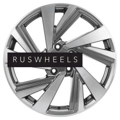 Диски Khomen Wheels 7,5x18/5x114,3 ET45 D67,1 KHW1801 (Xceed/CX-3/5) Gray-FP
