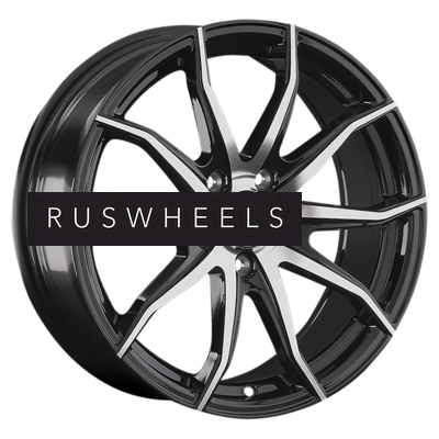 Диски Replay 7,5x18/5x108 ET46 D63,3 GL37 BKF (конус, C645)