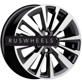 Диски КИК 6,5x16/4x100 ET37 D60,1 Эрман (КС997) Алмаз черный