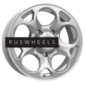 Диски КИК 7x16/5x139,7 ET35 D108,5 Линкс (КС1057) Сильвер