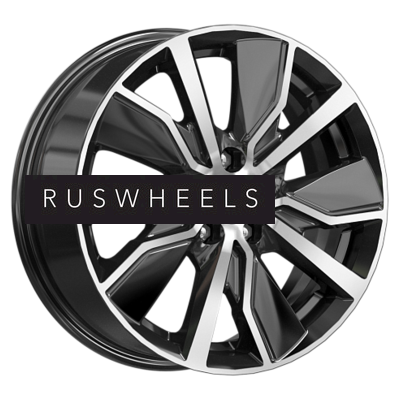 Диски K&K 6,5x16/5x112 ET50 D57,1 Гамбит (КС961) Алмаз черный Диски K&K 6,5x16/5x112 ET50 D57,1 Гамбит (КС961) Алмаз черный