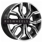 Диски СКАД 7x17/4x100 ET45 D54,1 Амиата (КЛ327) Алмаз