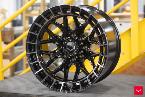 Диски Vossen HFX-1 22x12, Цвет: Tinted Gloss Black (8 болтов) Диски Vossen HFX-1 22x12, Цвет: Tinted Gloss Black (8 болтов)