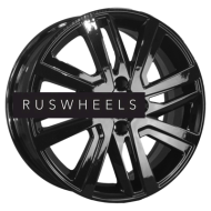 Диски Khomen Wheels 6x16/4x100 ET48 D54,1 KHW1609 (Rio II/Solaris II) Black