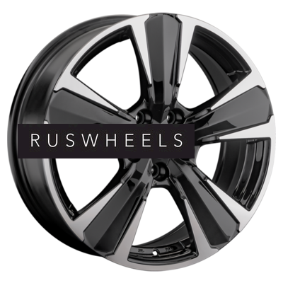 Диски Replay 7x18/5x114,3 ET35 D60,1 TY353 BKF (конус, C570)