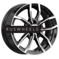 Диски КИК 6,5x15/5x108 ET42 D67,1 Фрост (КС1048) Алмаз черный