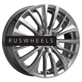 Диски КИК 6,5x17/5x108 ET43 D67,1 Flanker (КС1097) Дарк платинум Диски КИК 6,5x17/5x108 ET43 D67,1 Flanker (КС1097) Дарк платинум